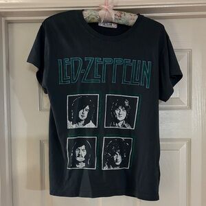 Anthropologie Black Graphic T-Shirt